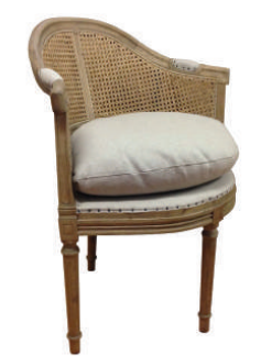 Single rattan occasional chair